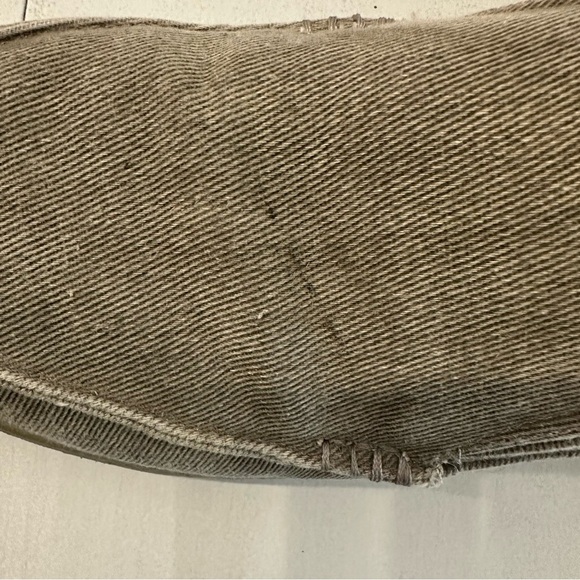 Skechers Men’s Relaxed Fit Memory Foam Khaki Canvas Slip On Shoes Sz 13 GUC - Picture 10 of 14